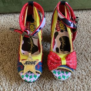 Toy Story irregular choice heels never worn!